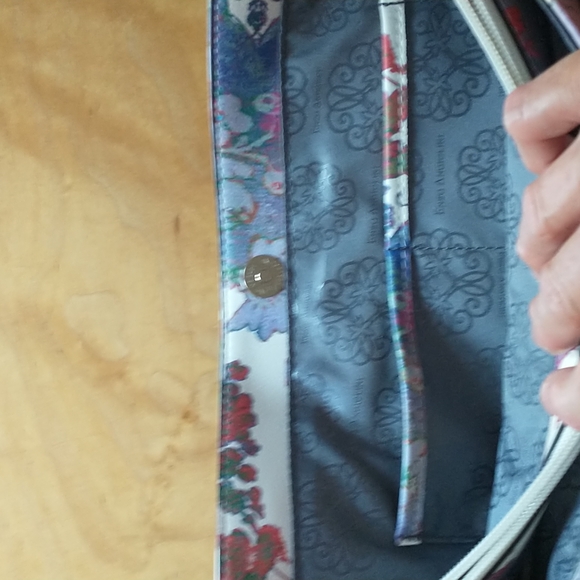 Enzo Angiolini Large Multi-Colored Floral Tote NWOT - Picture 8 of 8